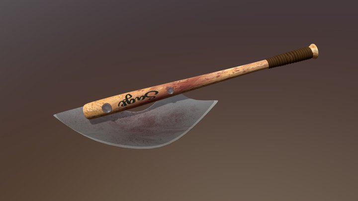 Sage's Bat 3D Model