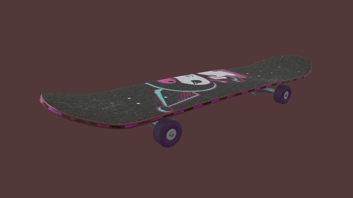 Skate_kuromi 3D Model