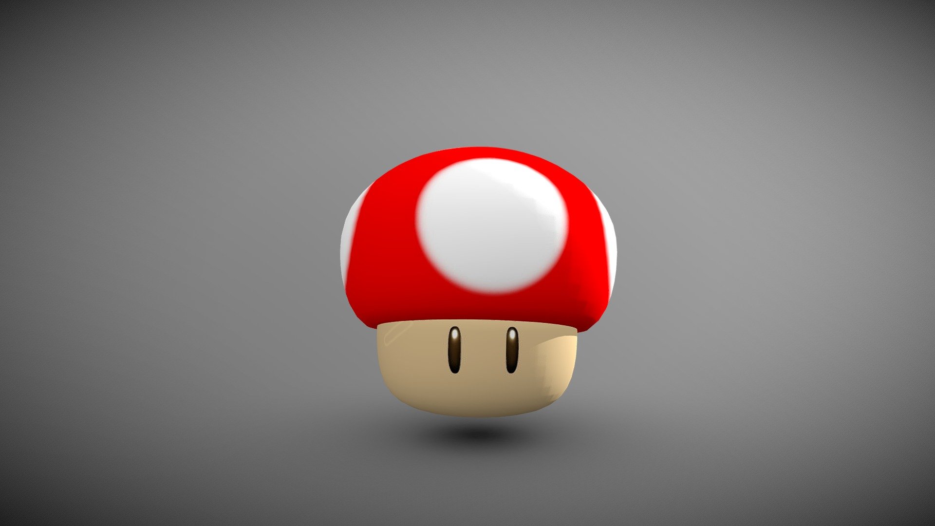 Red Mario Mushroom 3d Model By Alisha Alishabegum 1de9a75 Sketchfab 6078