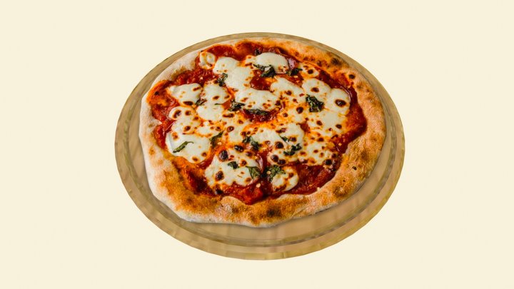 Realistic pizza – Modelo 3D gratuito STL