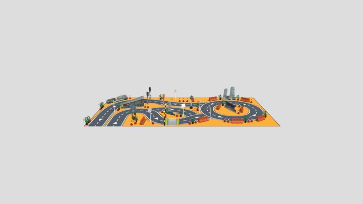 Children Ride 3D Model
