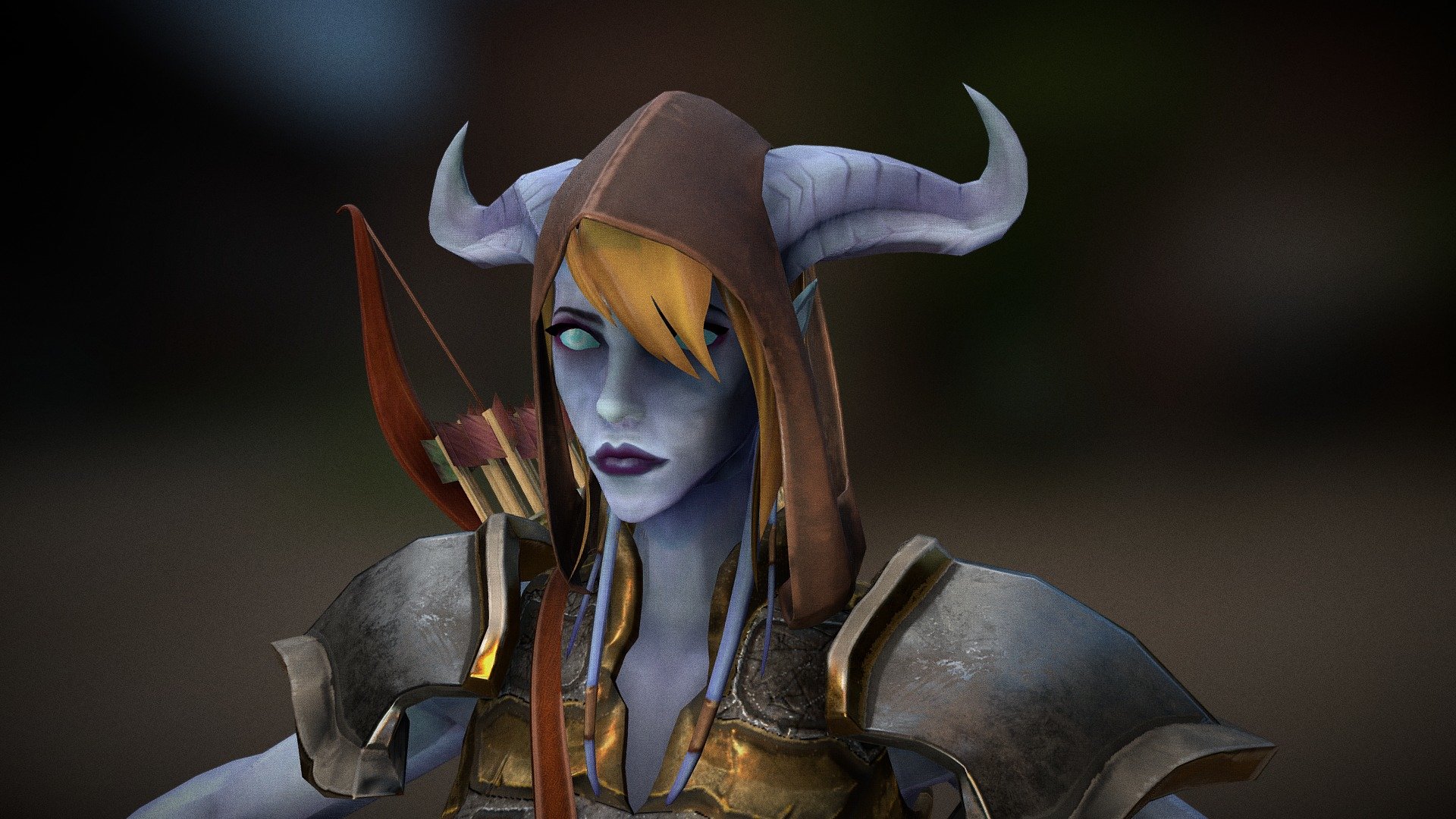 Draenei hunter Fanart