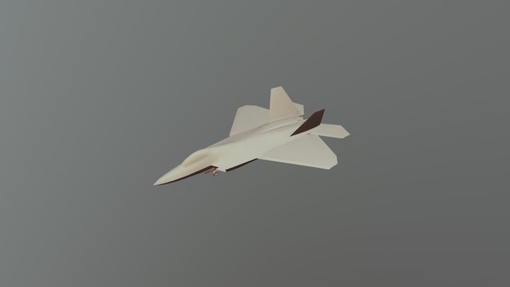 F-22 3D Model