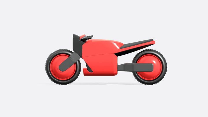Motobike 3D Model