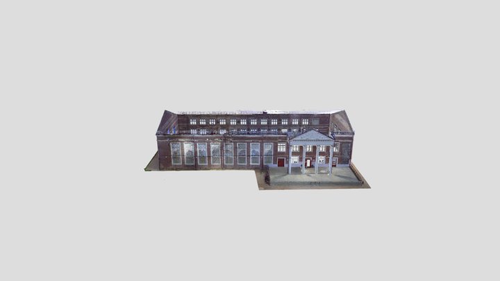 Дом Культуры в ст. Темижбекская 3D Model