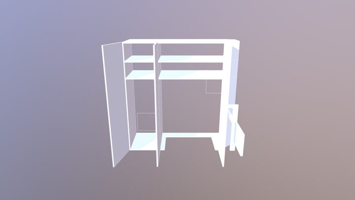 LCDS_Studio1_cupboard_v8 3D Model
