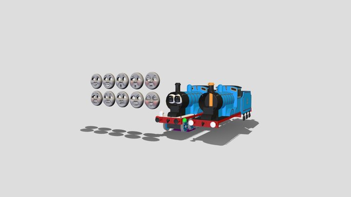 Sodor Online Edward 3D Model
