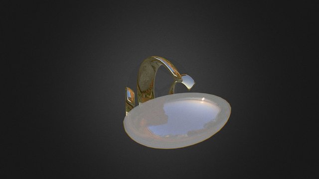 Faucet With Lavamano 3D Model