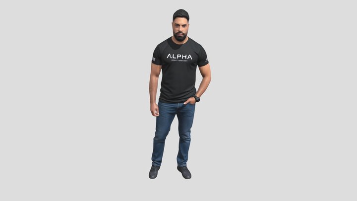 Alpha Fighter Portrait – Modello 3D gratuito STL