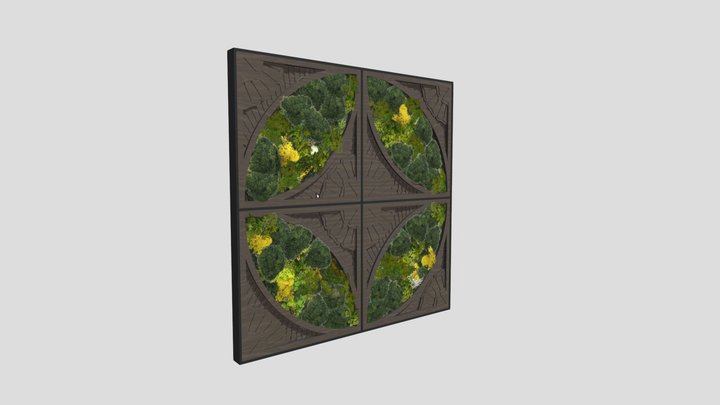 Walls of Eden - Serpent 1200x1200 3D Model