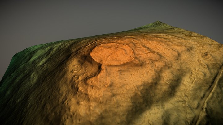 Sinkside Hill, Northumberland (UK) – Modelo 3D gratuito STL