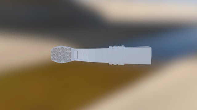 Cruz- Toothbrush 3D Model