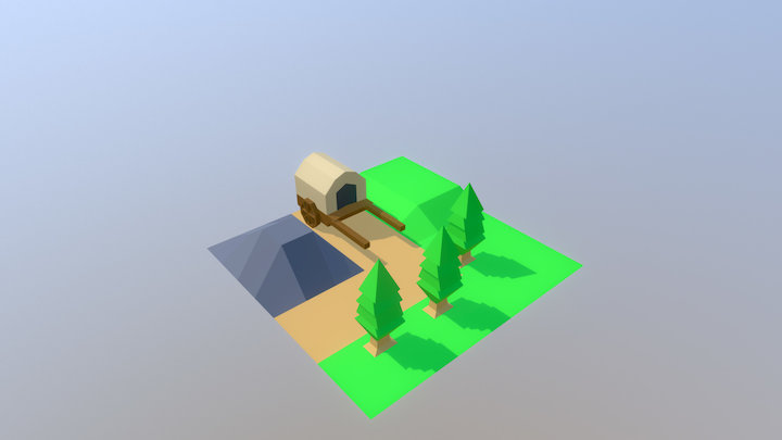 Road - Level Design 3D Model