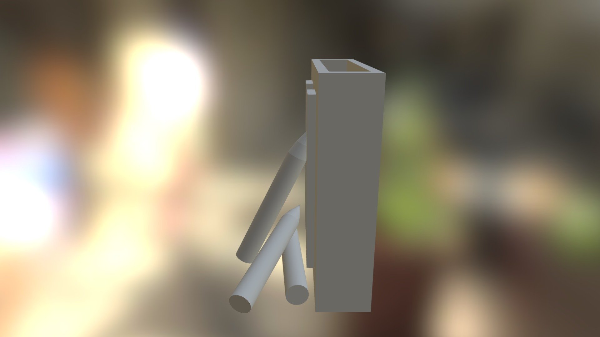 Magazine and bullets - 3D model by Stellunia [1df0165] - Sketchfab