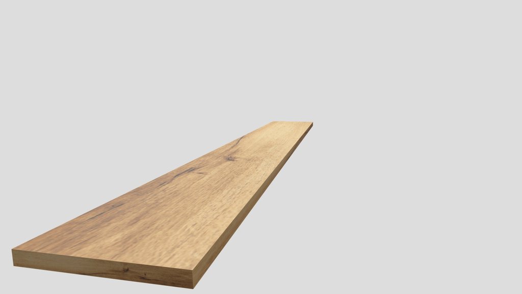 Wood Plank – Simple Low Poly