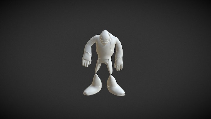 hip_hop_Roboto 3D Model