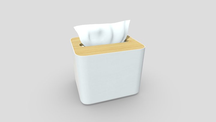 Tissue Box 4 3D Model