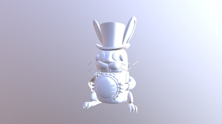 Rabbit Bomb! - ¡Conejo bomba! 3D Model