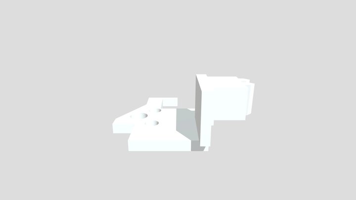 Part Blu Ray Xbox One 3D Model