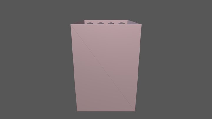 Carton Plein 3D Model