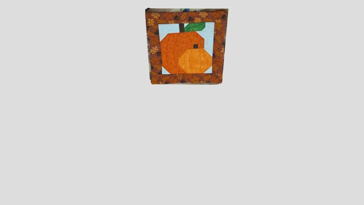 Decorative pumpkin hot plate holder