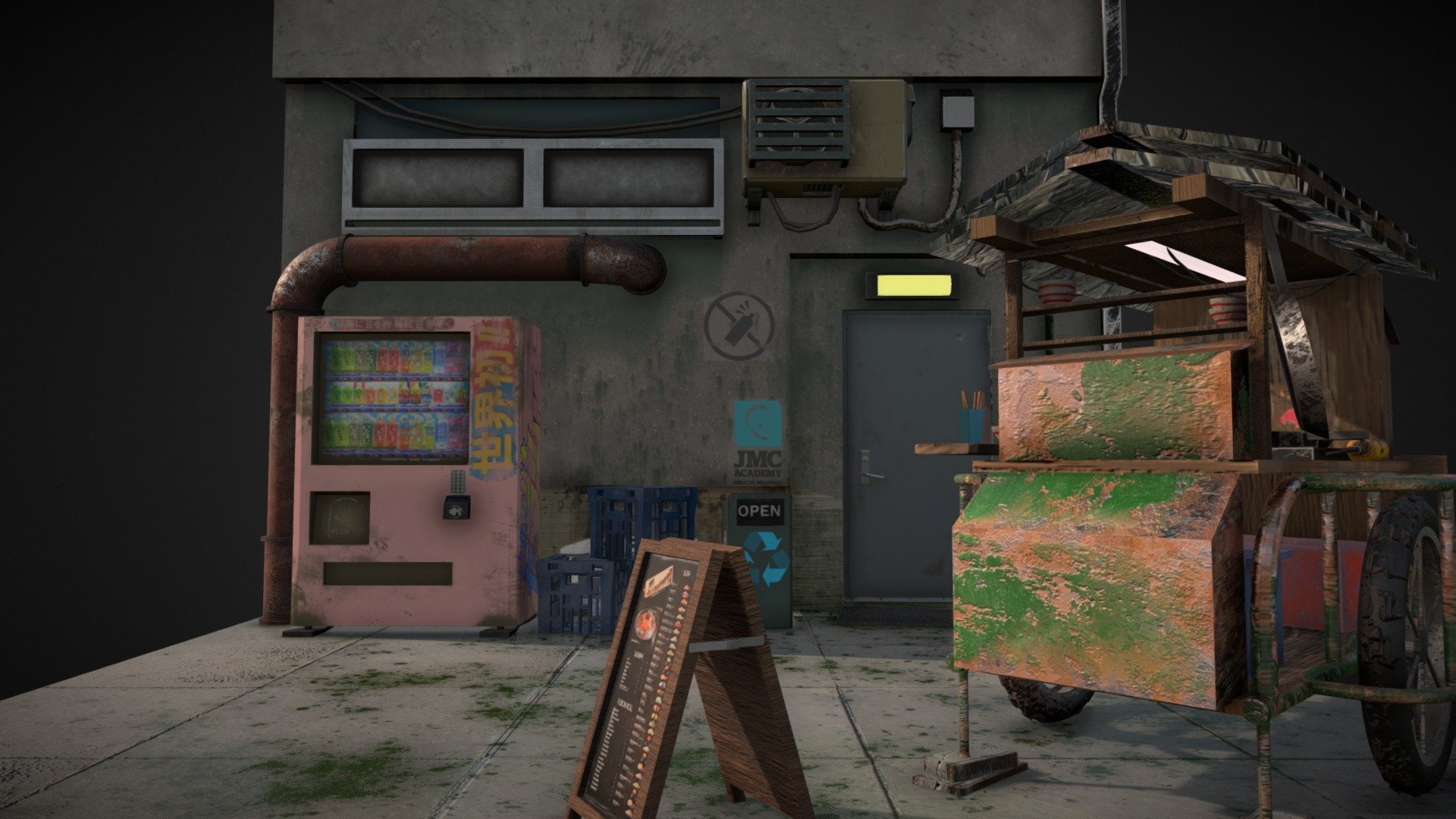 Back Street Diorama