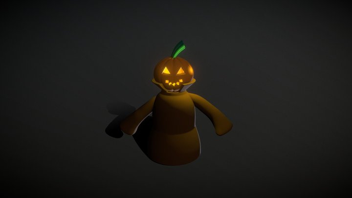 Mr_Pumpkin 3D Model
