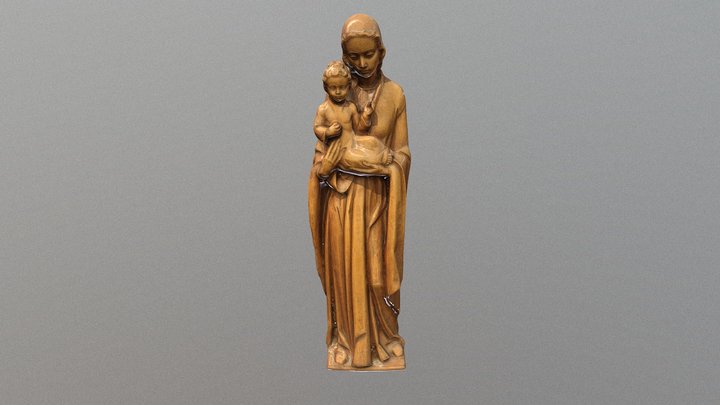 untitled_blend_Virgen_Ejercicio_3_RETOPOLOGIA_5_ 3D Model