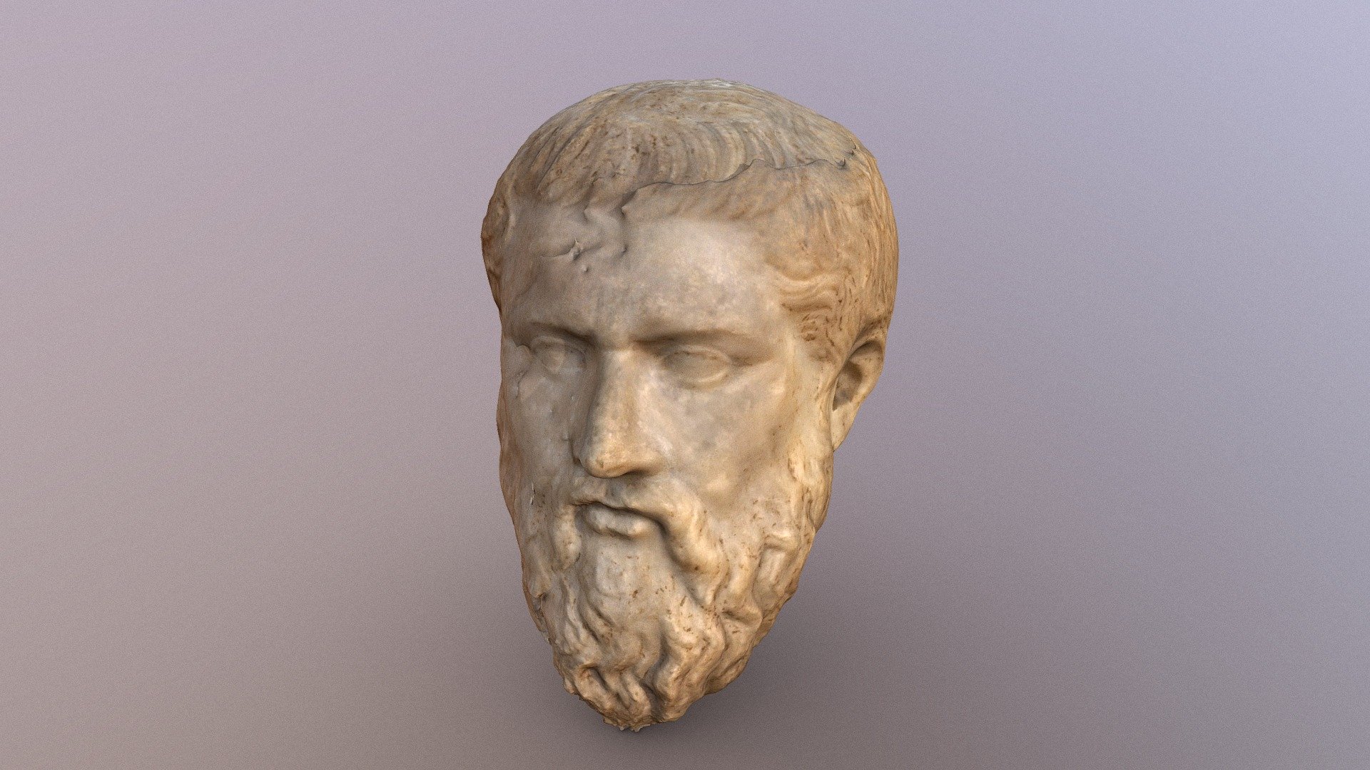 3д модель Платона