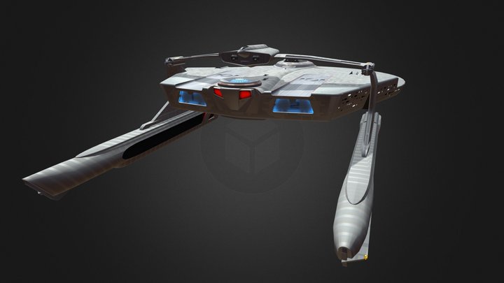 Star Trek - Miranda class 3D Model