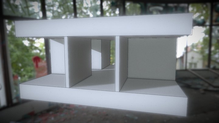 LIMINAL SPACE WhiteBox Moduler 3D Model
