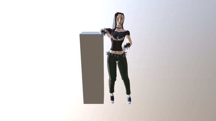 Ophelia Brutal Legend 3D Model