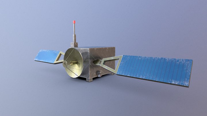 Satellites 3D Model