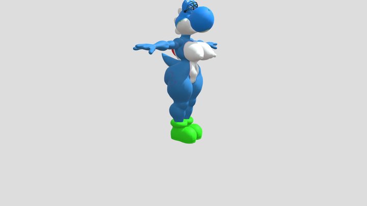 Yoshi-female 3D Model