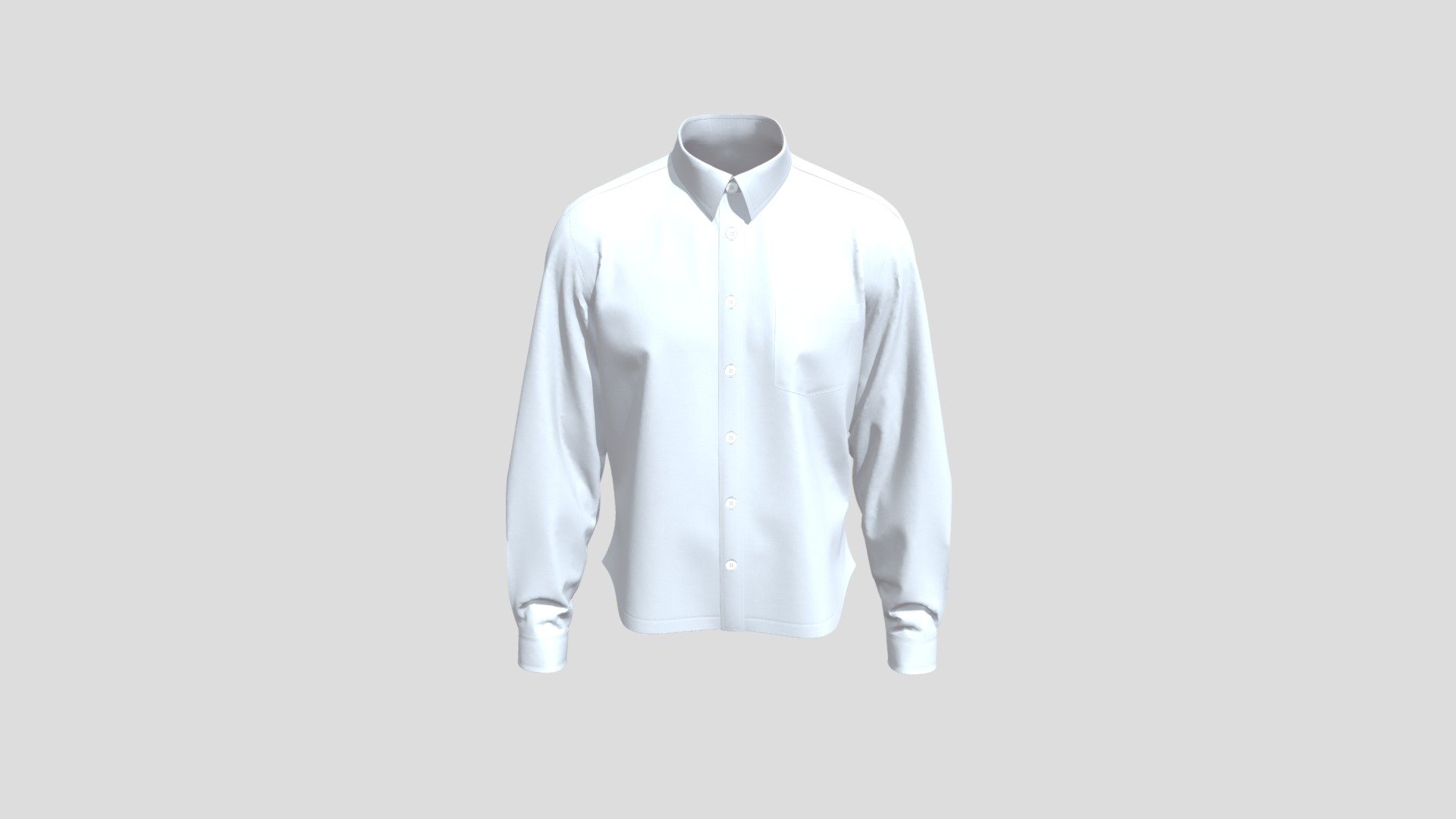 Tailored Shirt - Regular Fit - Buy Royalty Free 3D model by najdmie ...