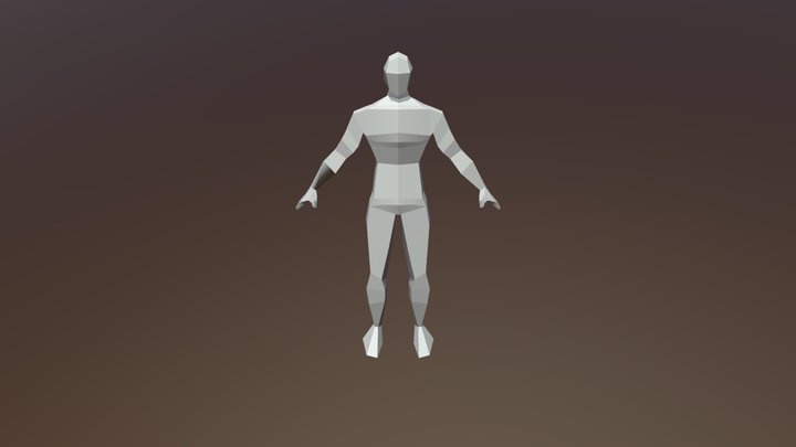 Placeholder Character Model 3D Model