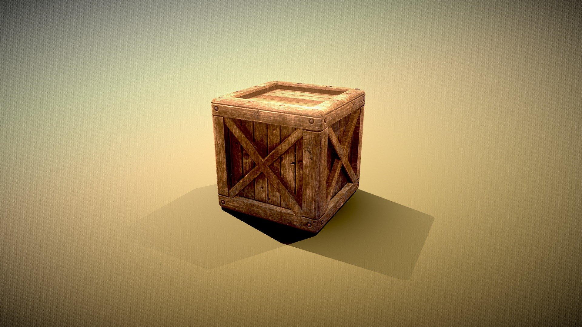 Wooden Crate