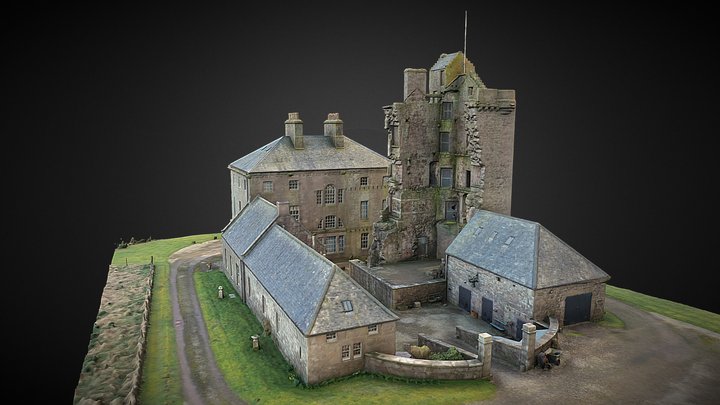 Benholm Castle – Free 3D Model STL