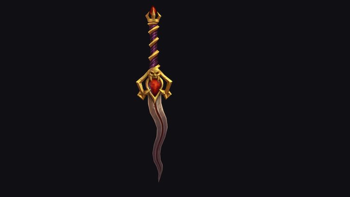 Blade of Eternal hemorrage 3D Model