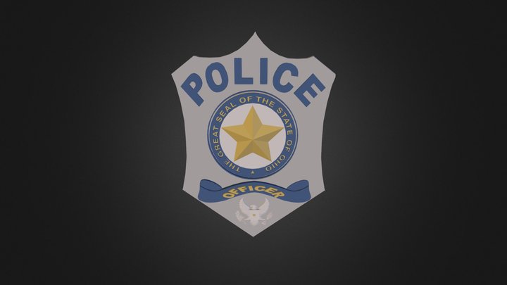 ims201_policebadge  3D Model