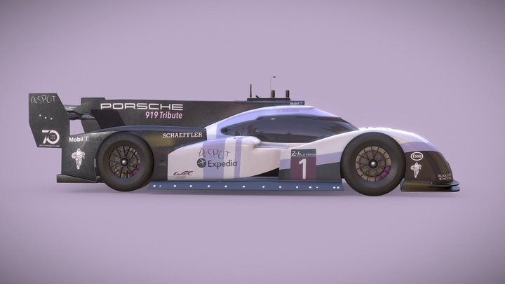 Porsche 919 3D Model