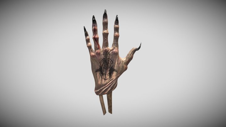 Mano 3d 3D Model