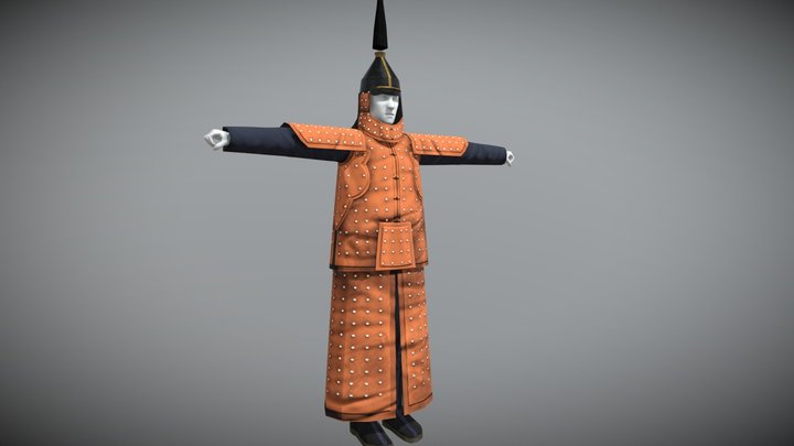 Qing_Orange 3D Model