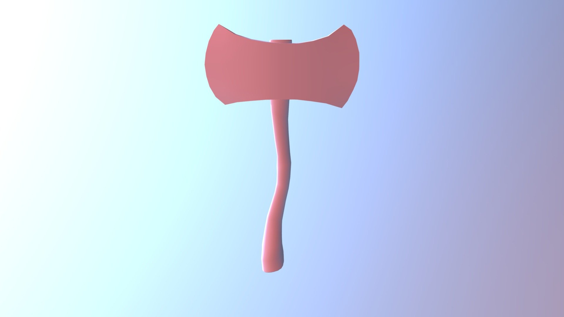 Axe 3d Model By Cheyen 1e03849 Sketchfab