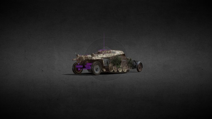 Sdkfz252 WIP 3D Model