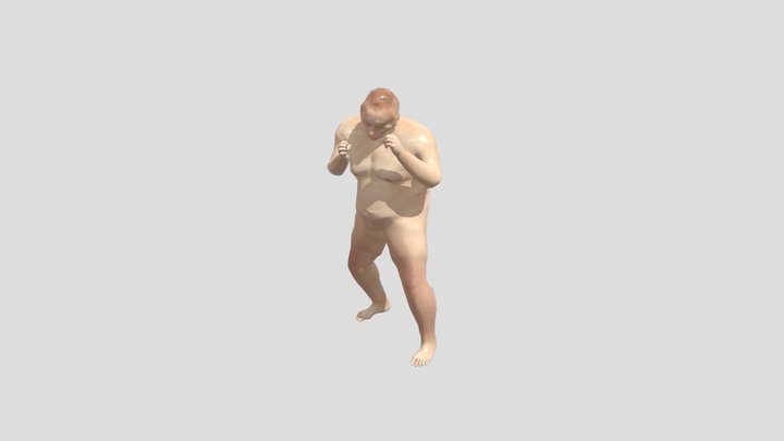 Guy01@ Boxing 3D Model