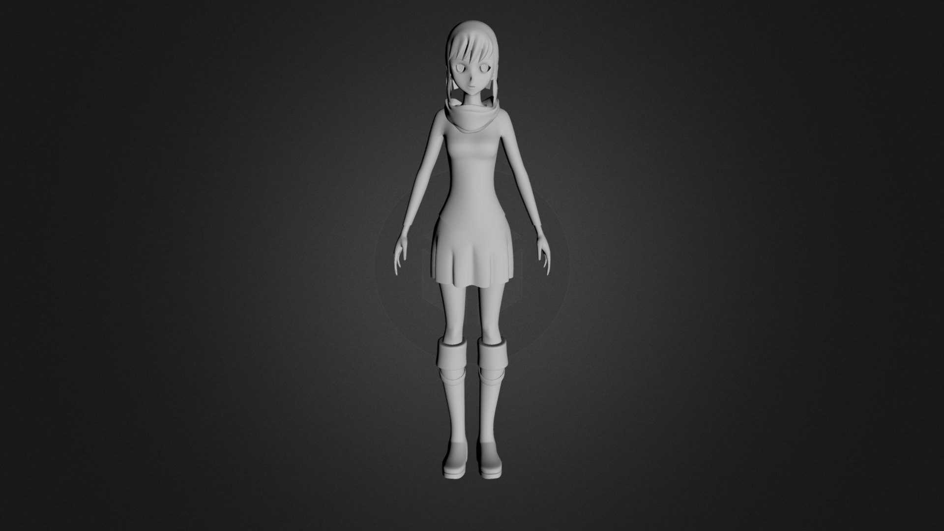 Anime Girl 3d Model By Thethirdsea 1e03e81 Sketchfab 0083