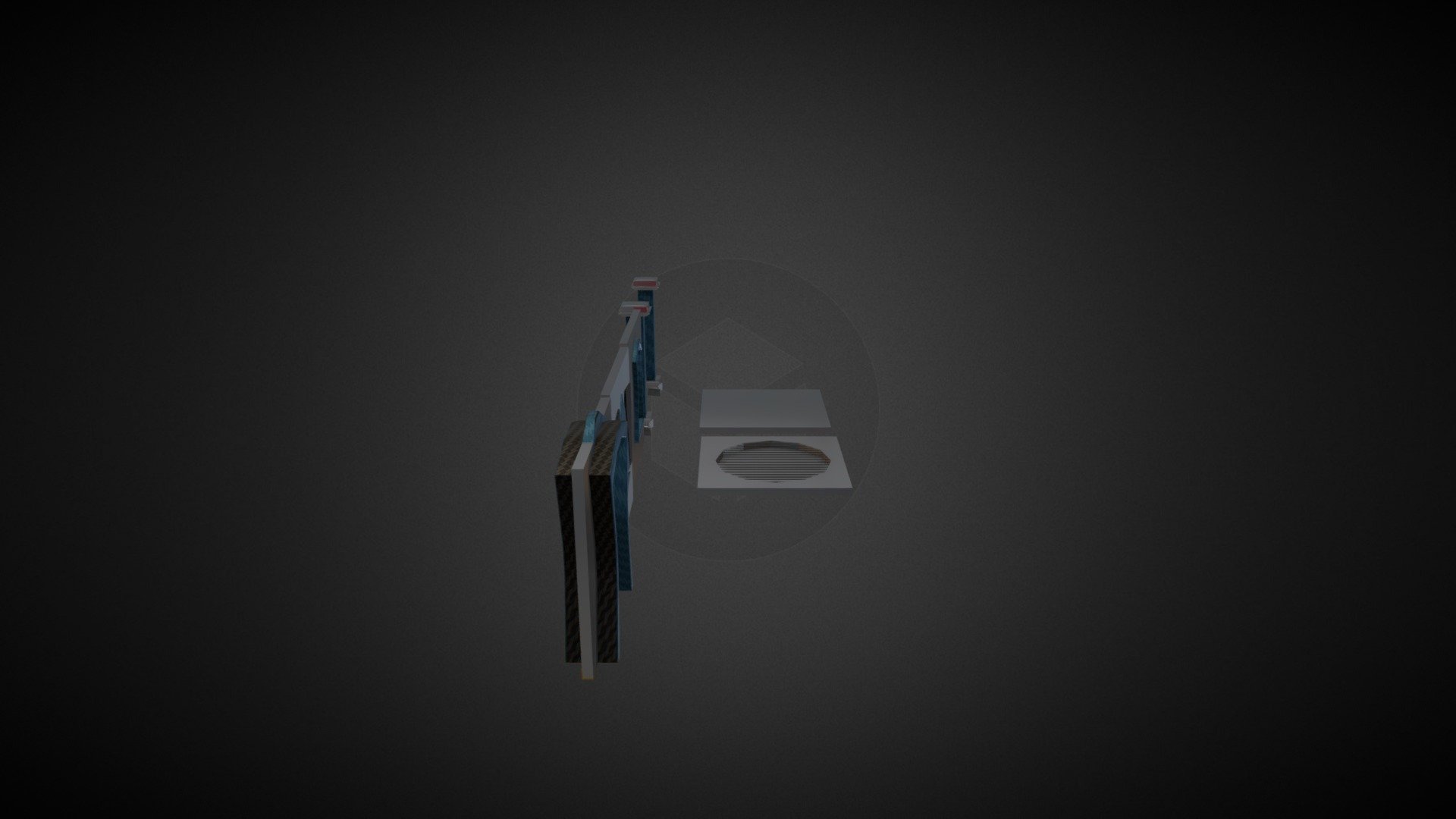 Blue Sci Fi Modular