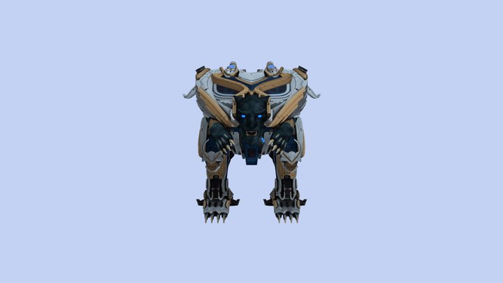 baihu_luchador 3D Model