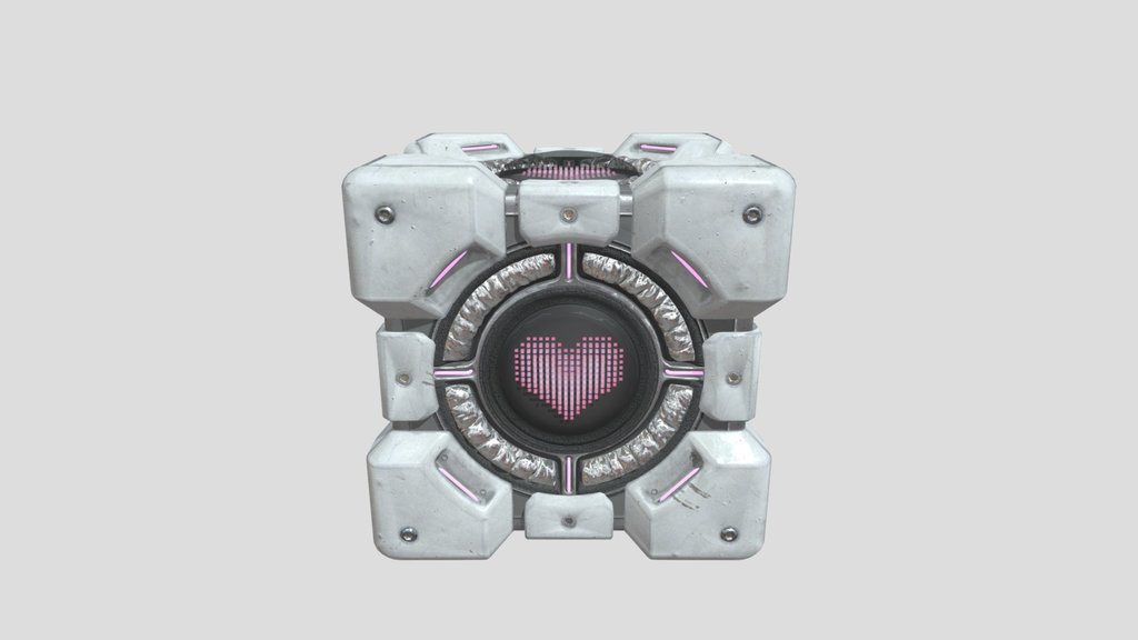 Digital Companion Cube - Portal (Rtx)